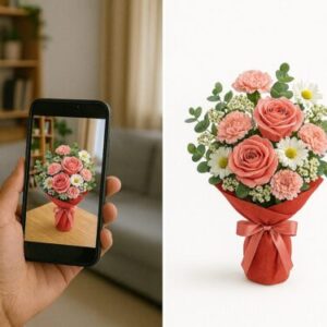 花の商品写真「もっと見た目良く」を簡単に。